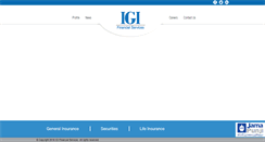 Desktop Screenshot of igi.com.pk