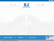Tablet Screenshot of igi.com.pk