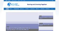 Desktop Screenshot of igi.or.id